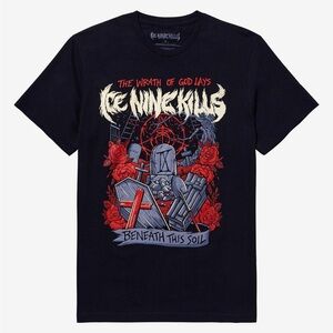Ice Nine‎ Kills Wrath Of God Beneath This Soil Shirt Funeral Derangements